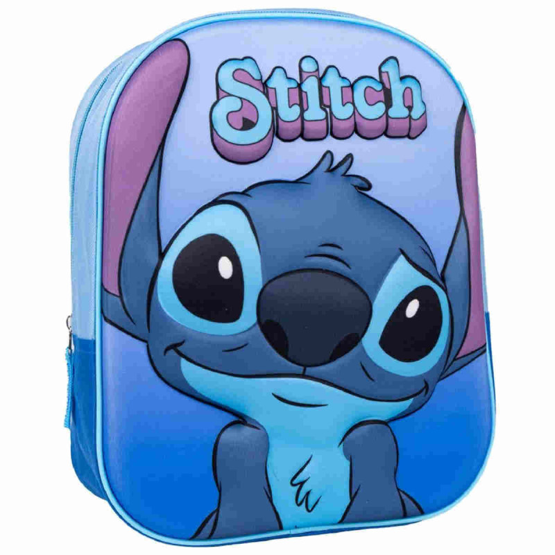 Imagen mochila infantil 3d stitch disney Imagen mochila infantil 3d stitch disney