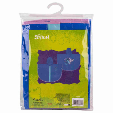 Imagen 3 de PONCHO IMPERMEABLE STITCH DISNEY T.03/04