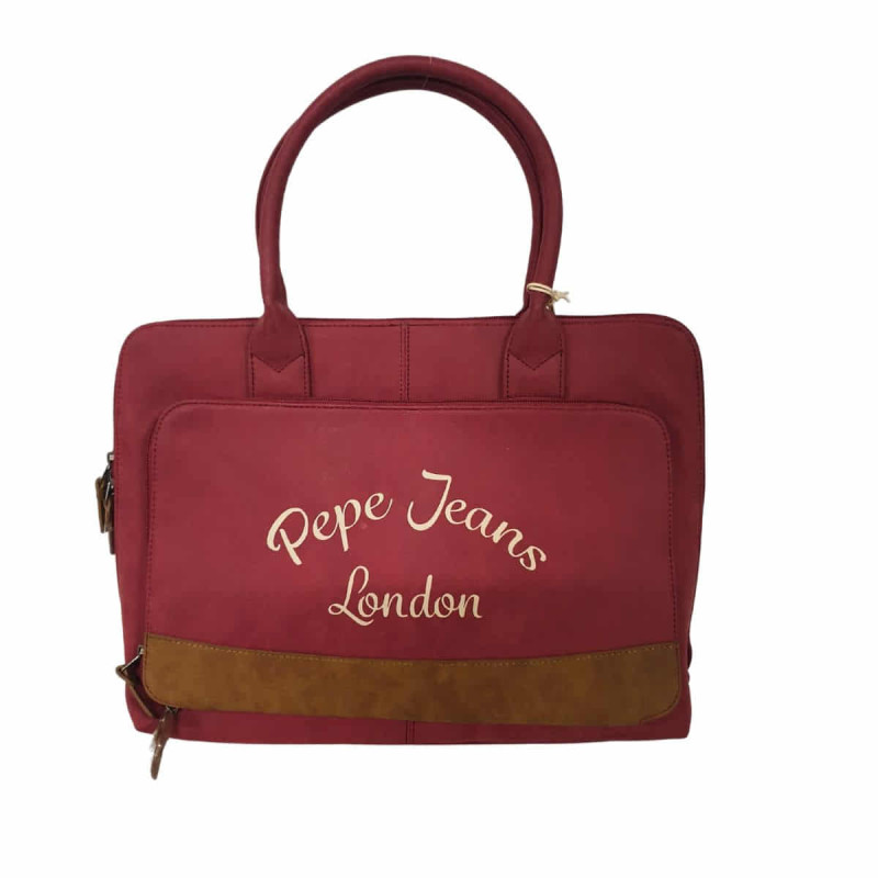Imagen portaordenador pepe jeans original rojo Imagen portaordenador pepe jeans original rojo