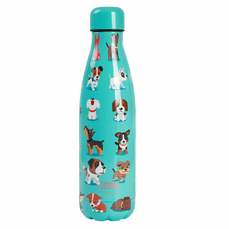 Imagen botella térmica dogs 500ml Imagen botella térmica dogs 500ml