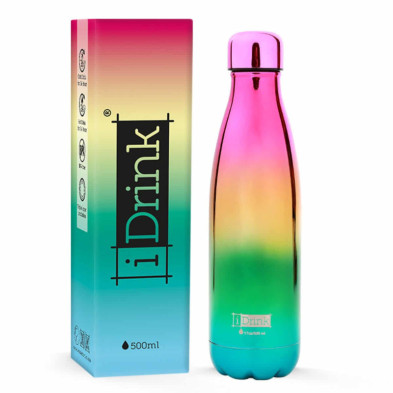 imagen 1 de botella térmica metallic rainbow 500ml