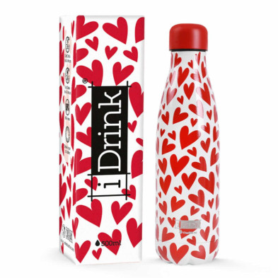 Botella Acero Inoxidable I-DRINK 500 ml. Grafitti