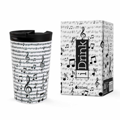 imagen 1 de taza de viaje music 260ml