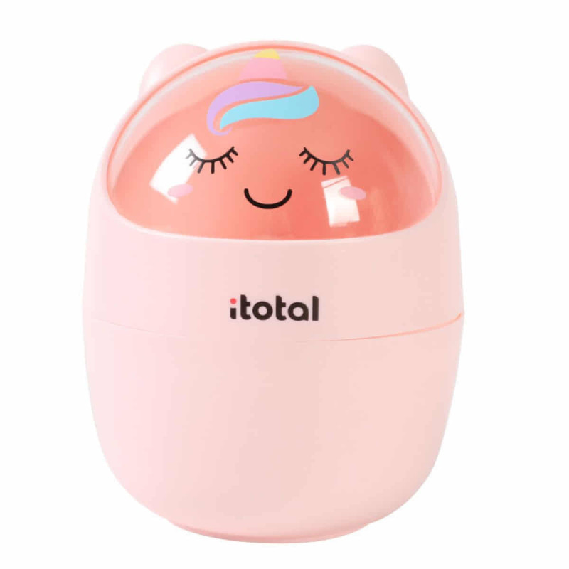 Imagen mini cubo de basura unicornio Imagen mini cubo de basura unicornio