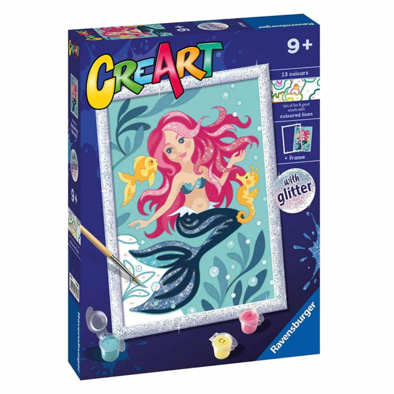 Imagen creart la sirenita classic ravensburger Imagen creart la sirenita classic ravensburger