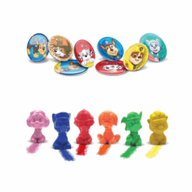 imagen 3 de cono chocolate 25grs paw patrol estuche 12u