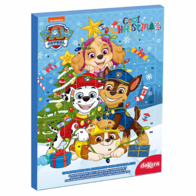 Imagen calendario de adviento paw patrol 50grs