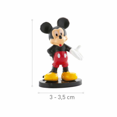 imagen 1 de figuras de roscón pvc mickey y amigos 3-3.5cm