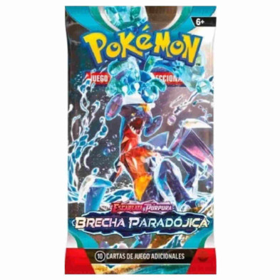 imagen 3 de sobre 10 cartas pokémon escarlata y purpura brecha