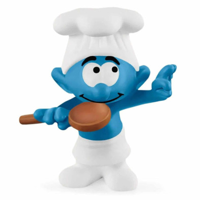 Imagen figura pitufo cocinero