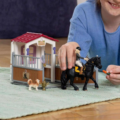 imagen 1 de box caballos con hc tori & princess schleich