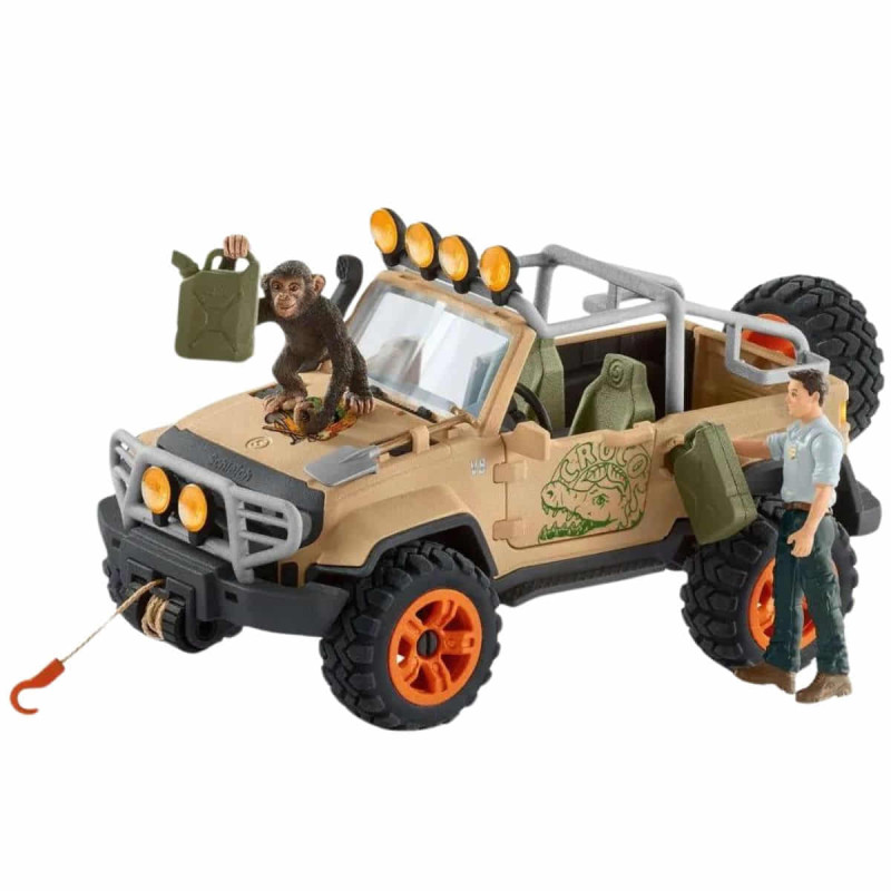 Imagen todoterreno con cabrestante schleich Imagen todoterreno con cabrestante schleich