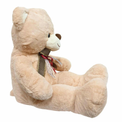 imagen 1 de oso de peluche smile beige 80cm