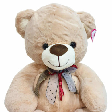 imagen 3 de oso de peluche smile beige 80cm