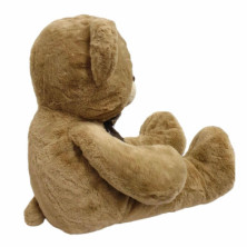 imagen 2 de oso de peluche smile marrón 80cm