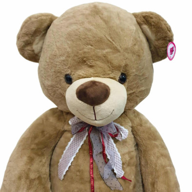 imagen 2 de oso de peluche smile marrón 120cm