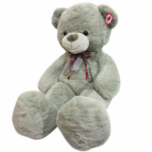 imagen 1 de oso de peluche smile gris 90cm