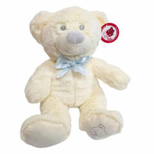 Imagen oso de peluche blanco 40cm