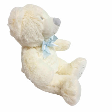 imagen 1 de oso de peluche blanco 40cm