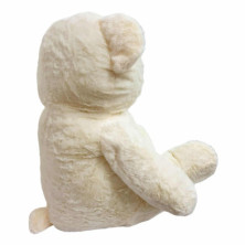 imagen 3 de oso de peluche blanco 100cm