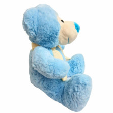 imagen 1 de oso de peluche azul 40cm