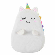 Imagen almohada con semillas de mijo unicornio