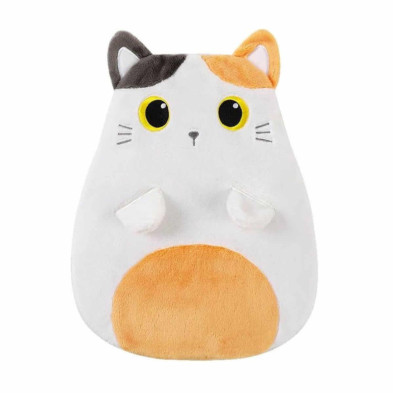 Imagen almohada con semillas de mijo orange cat