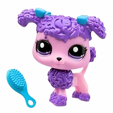 Imagen figura littlest pet shop sassy poodle