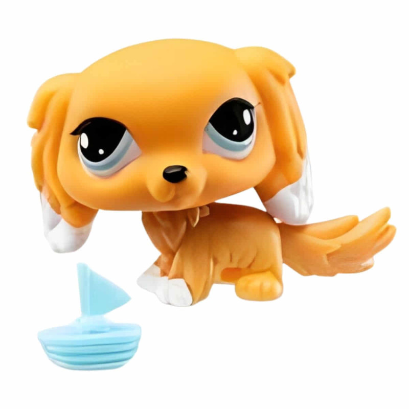 Imagen figura littlest pet shop sailor spaniel