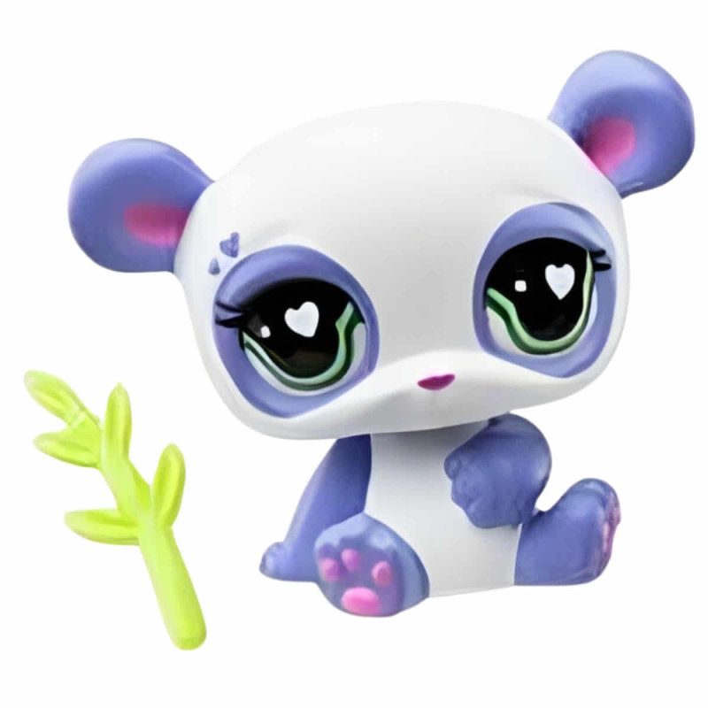 Imagen figura littlest pet shop panda monium