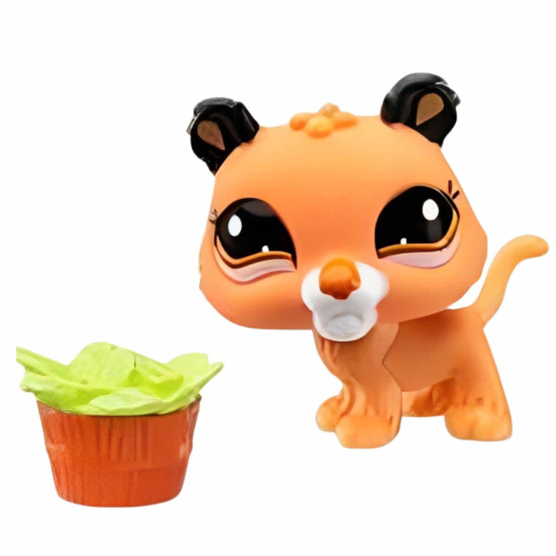 Imagen figura littlest pet shop lovely lioness