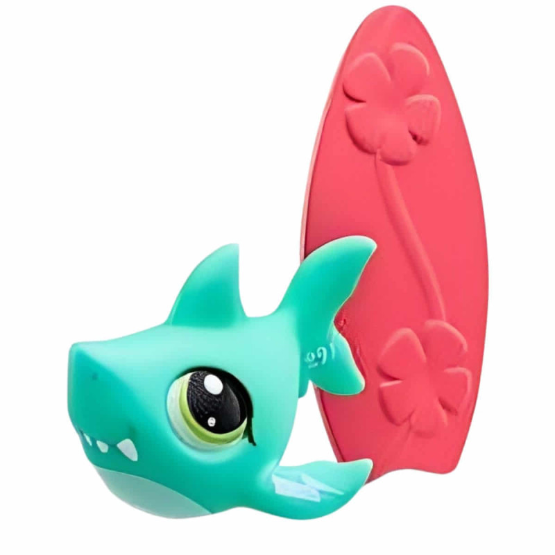 Imagen figura littlest pet shop surfin shark Imagen figura littlest pet shop surfin shark