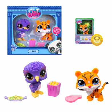 imagen 2 de set 2 figuras littlest pet shop serie 1 (22-26)