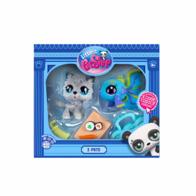 imagen 1 de set 2 figuras littlest pet shop serie 1 (20-24)