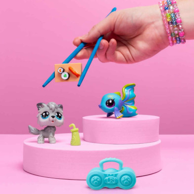 imagen 3 de set 2 figuras littlest pet shop serie 1 (20-24)