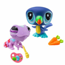 Imagen set 2 figuras littlest pet shop serie 1 (27-31)