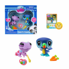 imagen 1 de set 2 figuras littlest pet shop serie 1 (27-31)