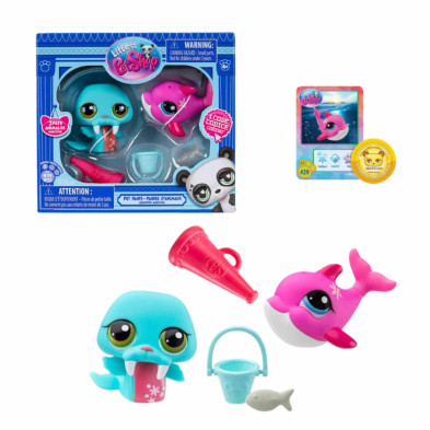 imagen 2 de set 2 figuras littlest pet shop serie 1 (29-33)