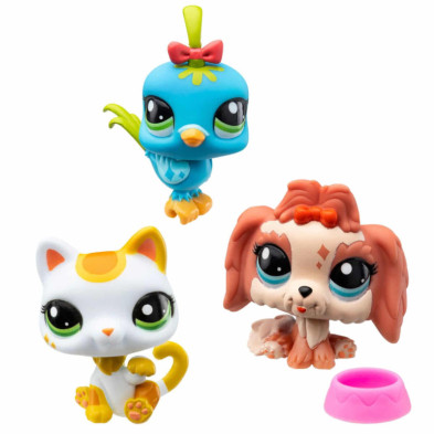 Imagen set 3 figuras littlest pet shop s 1 (39-40-38)