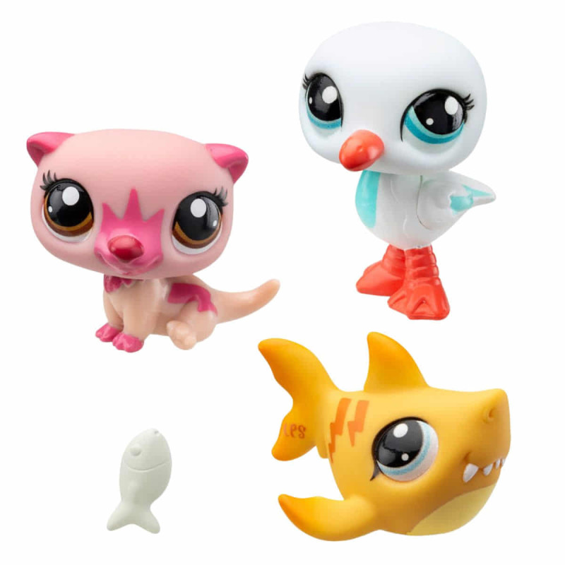 Imagen set 3 figuras littlest pet shop s 1 (37-35-36) Imagen set 3 figuras littlest pet shop s 1 (37-35-36)