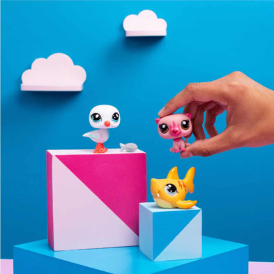 imagen 1 de set 3 figuras littlest pet shop s 1 (37-35-36)