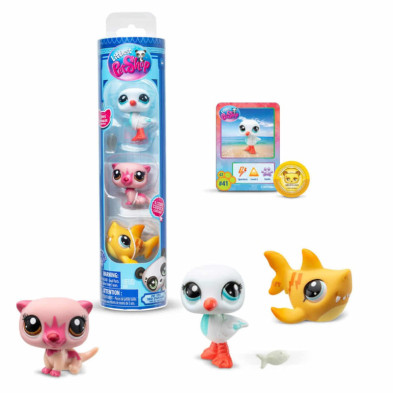 imagen 2 de set 3 figuras littlest pet shop s 1 (37-35-36)