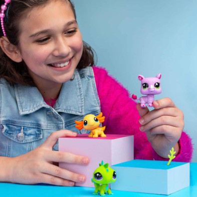 imagen 1 de set 3 figuras littlest pet shop s 1 (43-41-42)