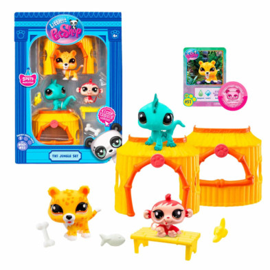 imagen 2 de tiki jungle set littlest pet shop