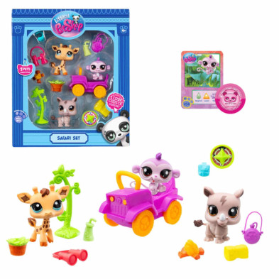 imagen 2 de pack de juegos safari littlest pet shop