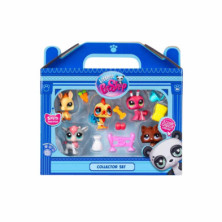 imagen 4 de pack de 5 figuras littlest pet shop