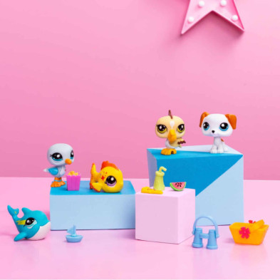 imagen 1 de pack de 5 figuras littlest pet shop