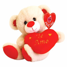 Imagen oso de peluche 17cm te amo