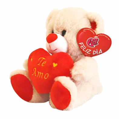 imagen 1 de oso de peluche 17cm te amo