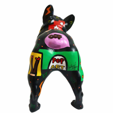 imagen 2 de figura bulldog frances 30cm pat pop juliani